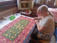 Подвесные пелены в криптовый храм