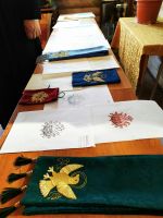 Защита выпускных работ в Школе церковной вышивки