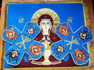 Литургический комплект к празднику Успения Богородицы