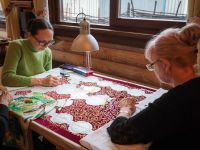 Работа над литургическим комплектом