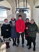 Занятие школы звонарей на колокольне Воскресенского войскового собора