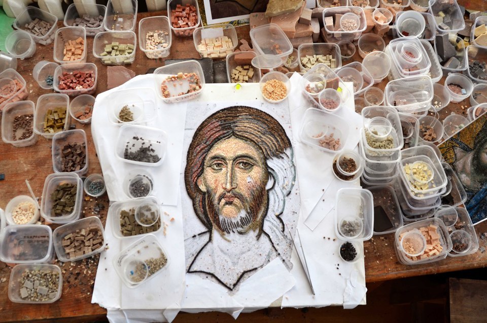 Мозаика в иконостас