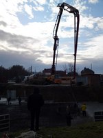 Заливка плиты