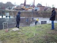 Заливка плиты