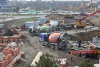 Заливка плиты