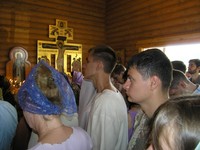 Престольный праздник Иоанна Воина в 2005 году