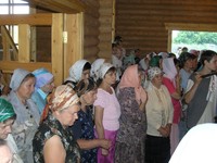 Престольный праздник Иоанна Воина в 2005 году