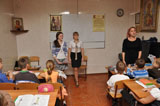 Участники православного молодежного клуба «Благо-Дать» провели занятия в воскресной школе